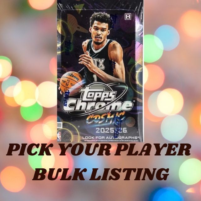 2026 Topps Cosmic Chrome Basketball Vet/Rookie Base/Parallel PICK YOUR PLAYER