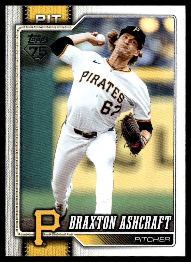 2026 Topps Series 2 Base Braxton Ashcraft Pittsburgh Pirates #589