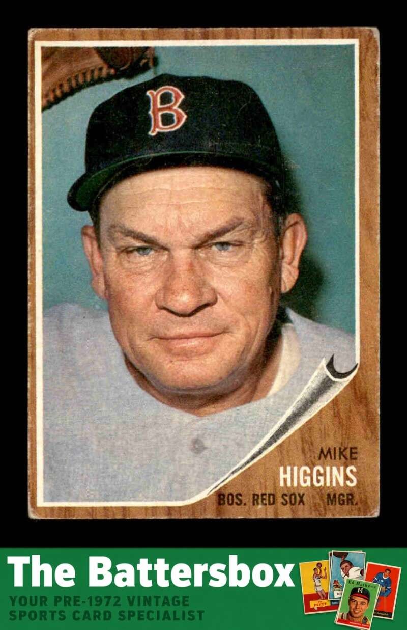 1962 Topps #559 Mike Higgins MG VG/VGEX X3766841