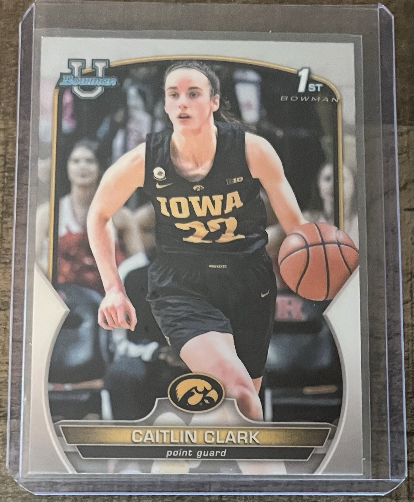 2022-23 Bowman University Chrome – Caitlin Clark #50 (RC)