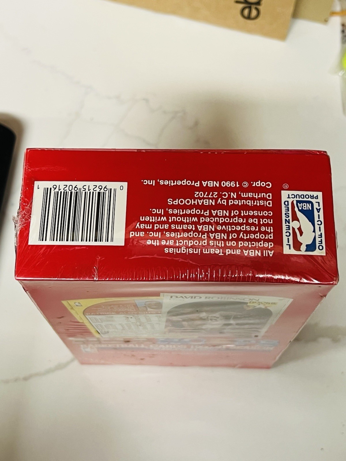 1990-91 NBA Hoops Series 2 Baseball Box SEALED (36 Packs)