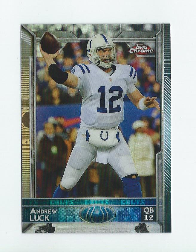 2015 Topps Chrome Football Refractor Singles – You Choose