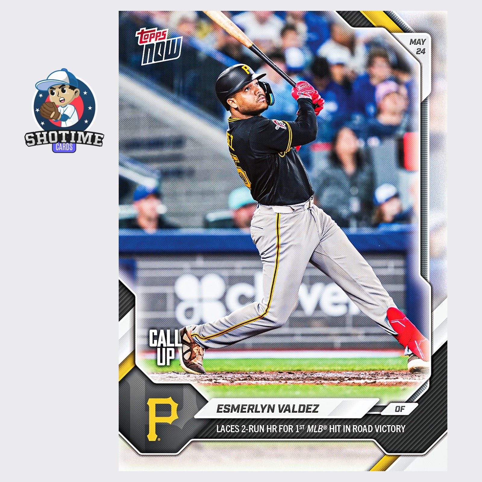 Esmerlyn Valdez Call-Up 1st Hit – 2026 MLB Topps NOW – Card 235