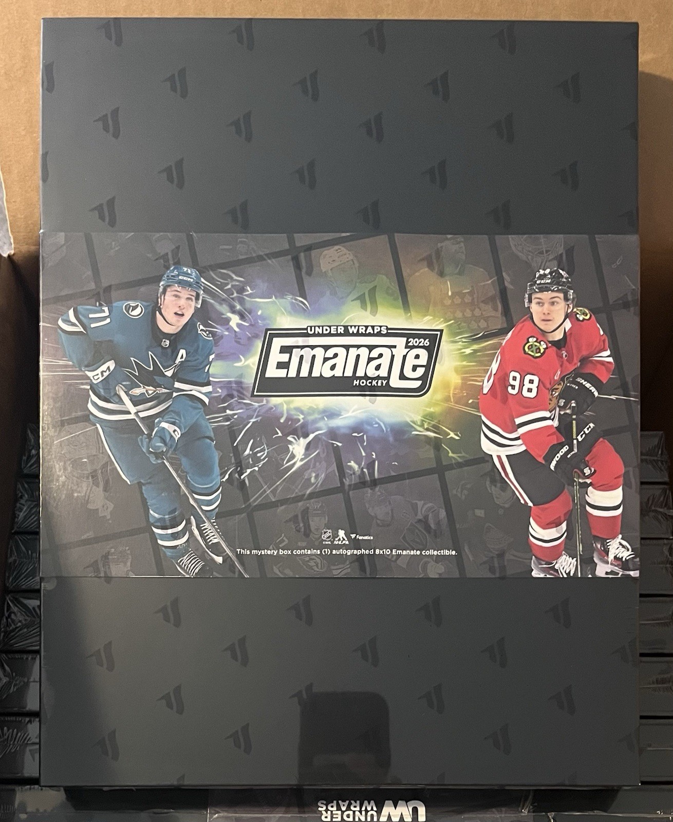 2026 Fanatics Authentic Under Wraps NHL Hockey Emanate Mystery Box Sealed QTY