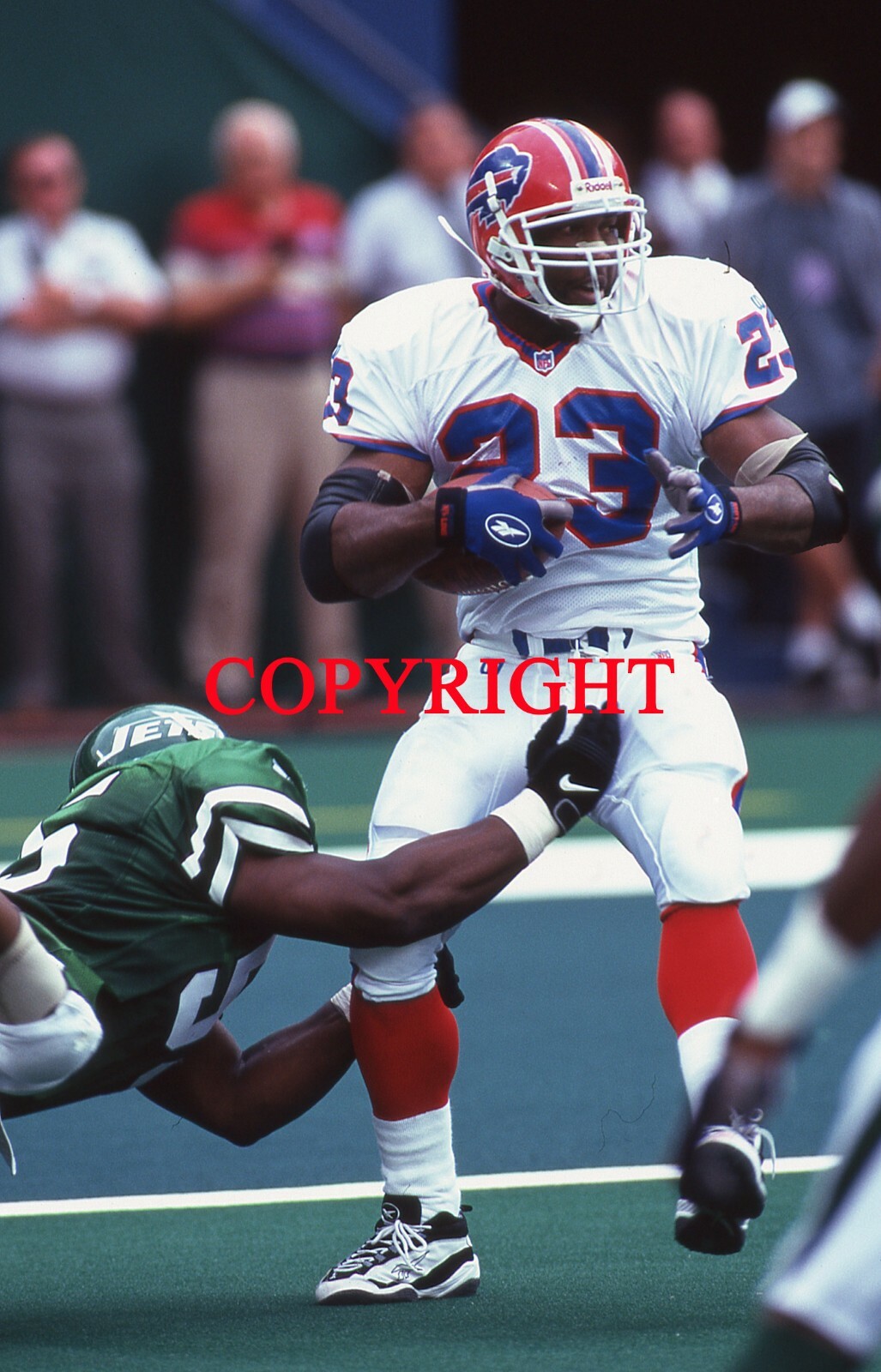 ANTOWAIN SMITH – BUFFALO BILLS – Vintage 35mm Football Slide 4.2a