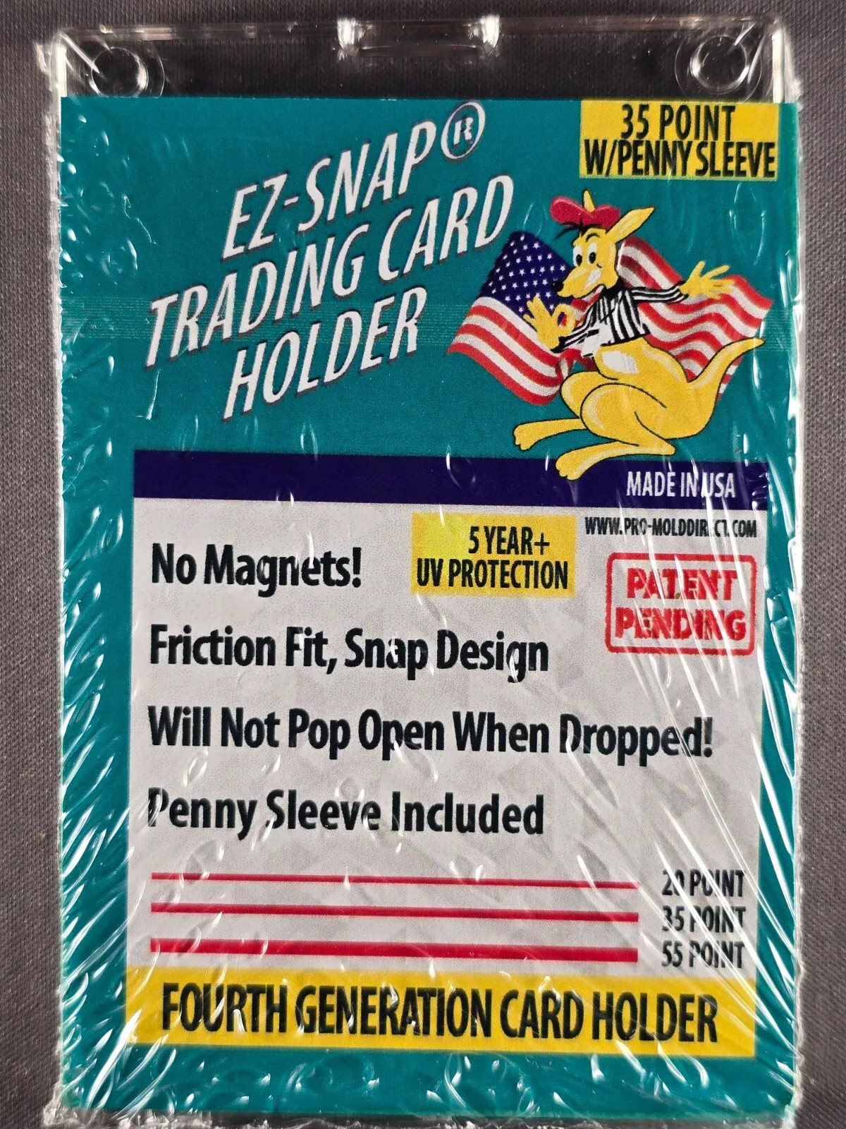 25X Pro Mold 35 Pt. 4th Gen EZ-SNAP w/ Sleeve Card Holders No Magnets – USA