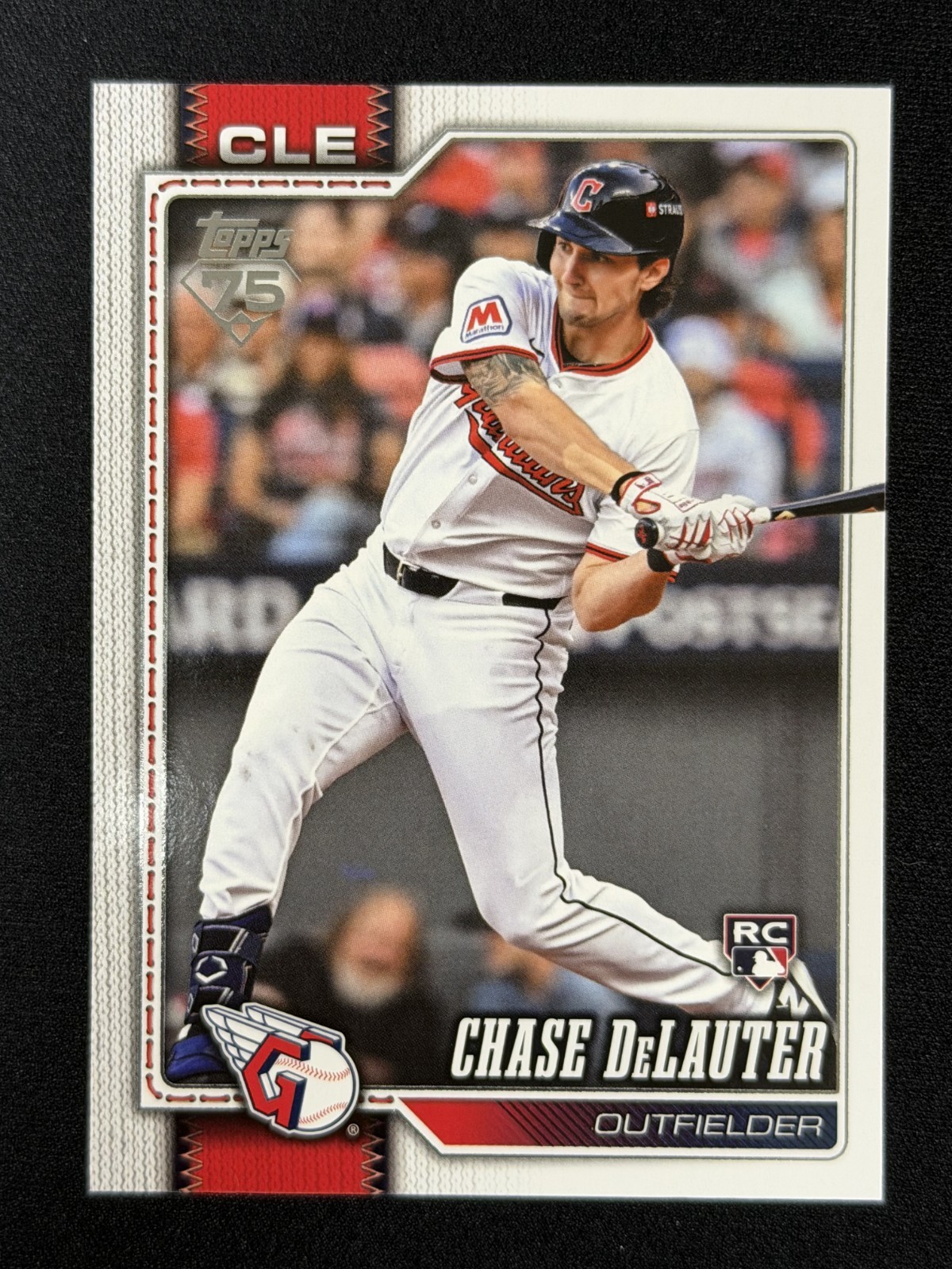 2026 Topps Series 2 • Chase DeLauter 458 • Base • Guardians