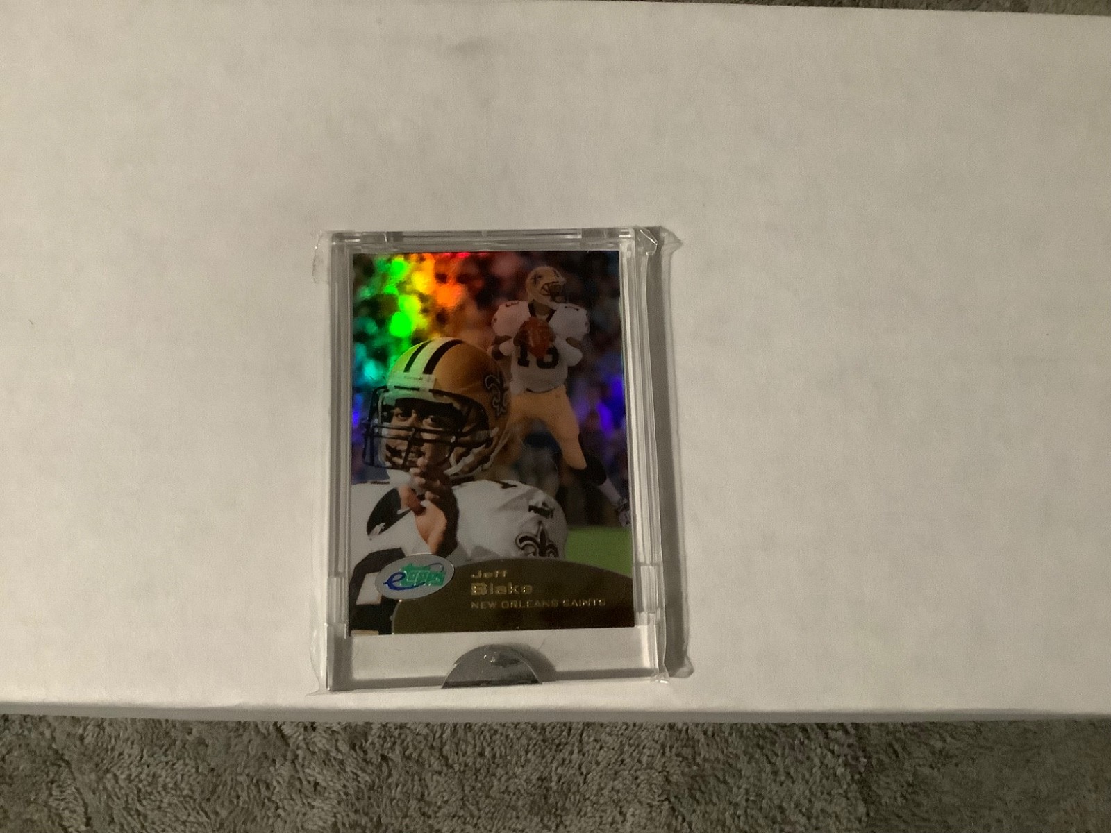Etopps 2001 Jeff Blake-New Orleans Saints-Low print run-606