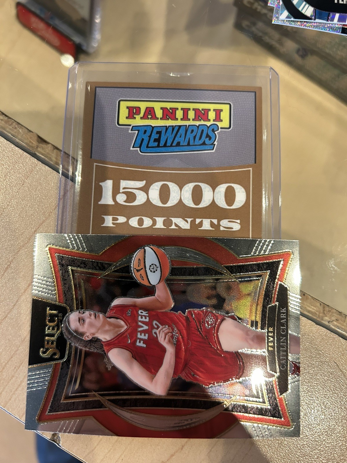 Rare 15000 Points Panini Rewards Card New Unused Code