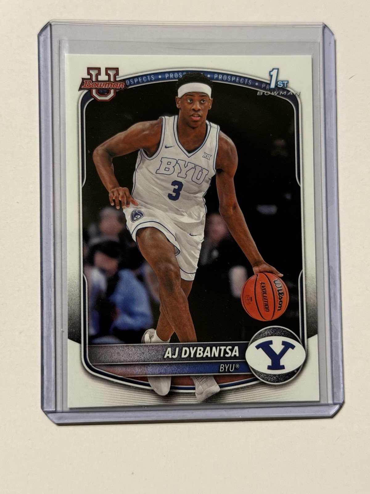 AJ Dybantsa 2025-26 Bowman Basketball -Base -BYU #BPP-1 1st Bowman