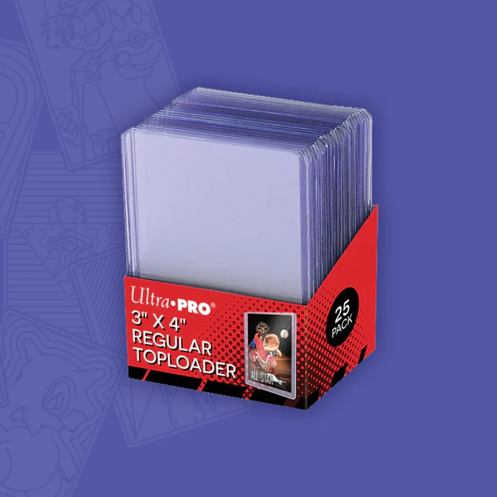 Ultra Pro Top Loaders Regular 35pt 3×4 Toploaders 25, 50, 100, 200, 500, 1000