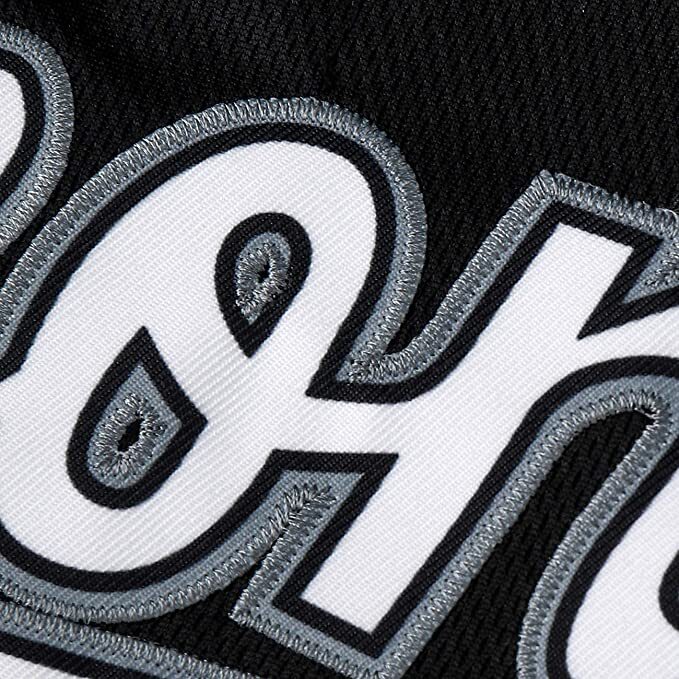 Tocament Birmingham Barons Michael Jordan 45 Baseball Jersey Black Size LARGE