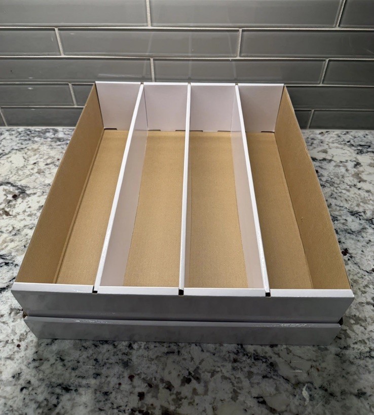 2-Pack • 3200-count • Trading Card Storage Box • Fits Toploaders