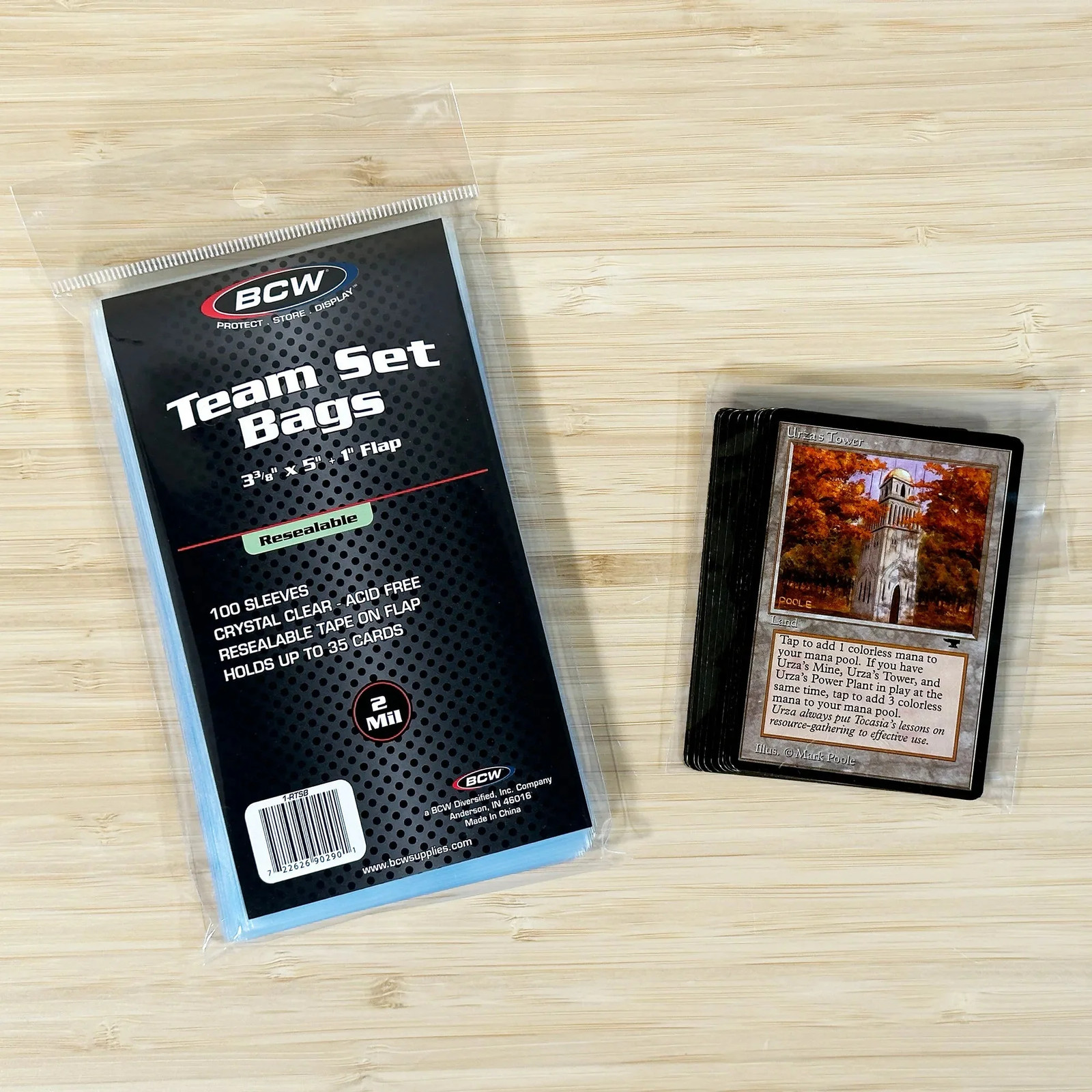 BCW: Resealable Team Set – 500CT [Team Bag]