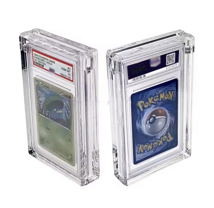 PSA Graded Magnetic Acrylic Protector For PSA Slabs 35pt – No Card Included