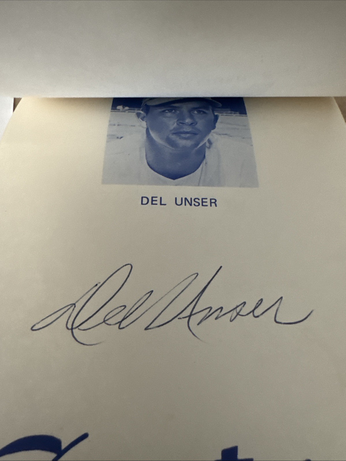 1970 Washington Senators Note Pad 20 AUTOGRAPHS John Roseboro Aurelio Rodriguez