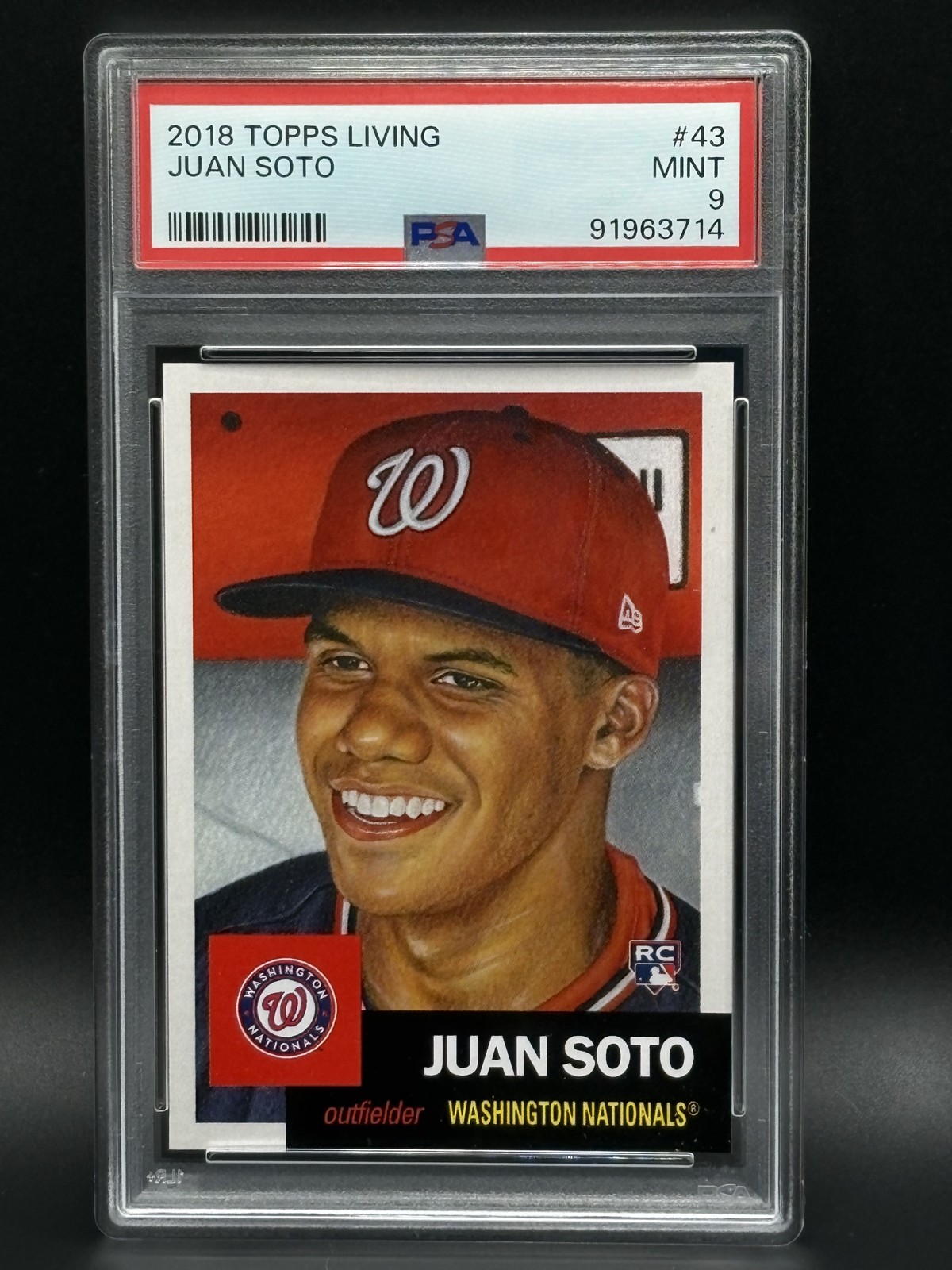 2018 Topps Living Set – Juan Soto #43 /28572 (RC)