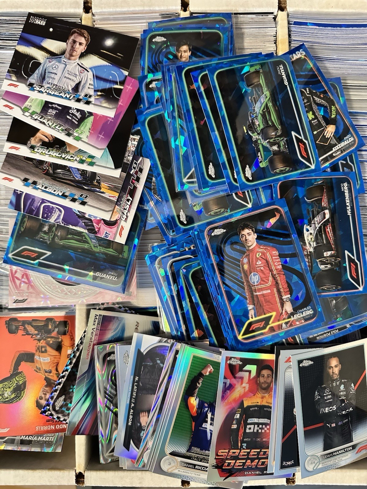 Modern Formula 1 F1 200 Card Mix Lot – Inserts And Parallels GUARANTEED! 🏎️🏎️