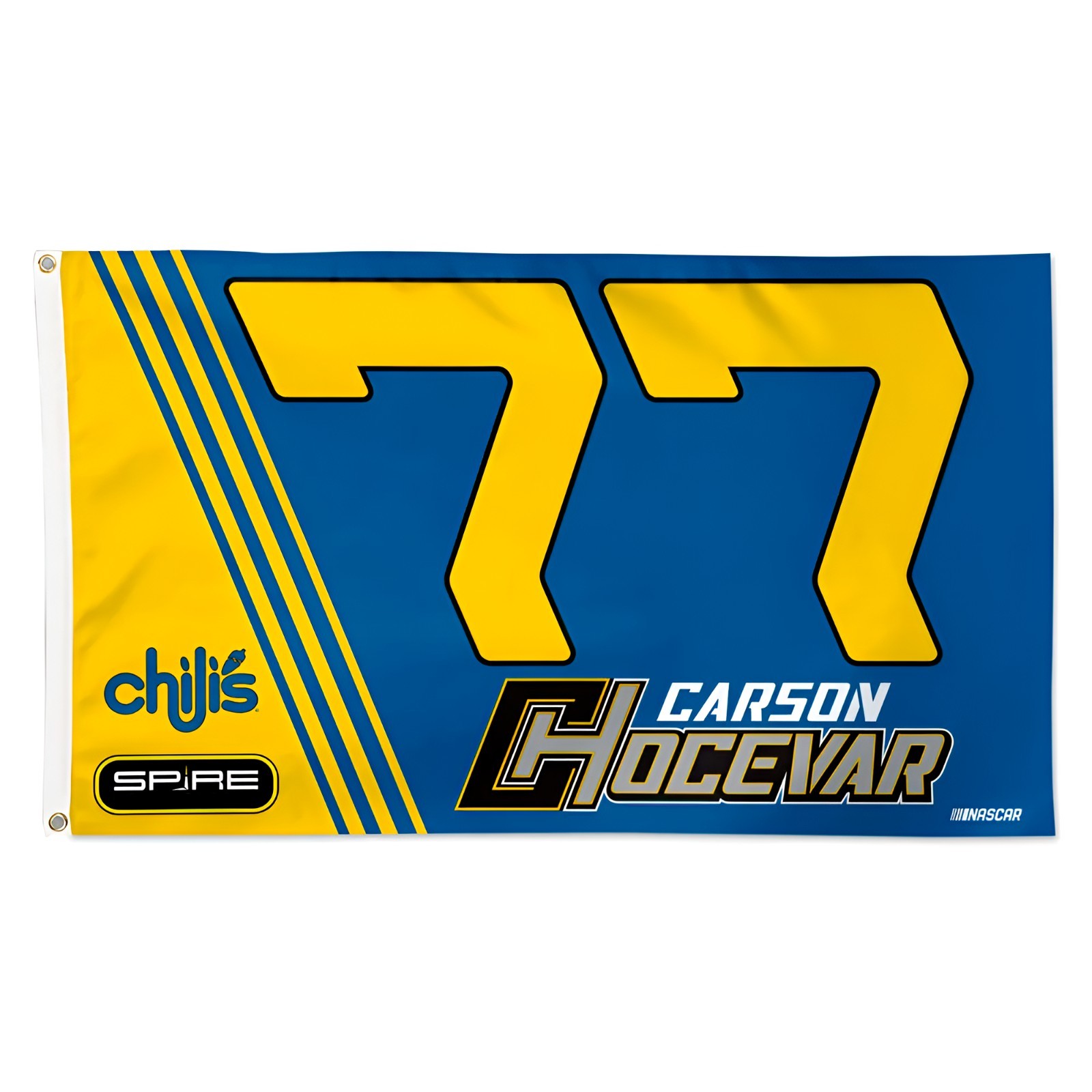 Carson Hocevar #77 Nascar Car Racing 3×5 FT Flag Wall Home Great Banner