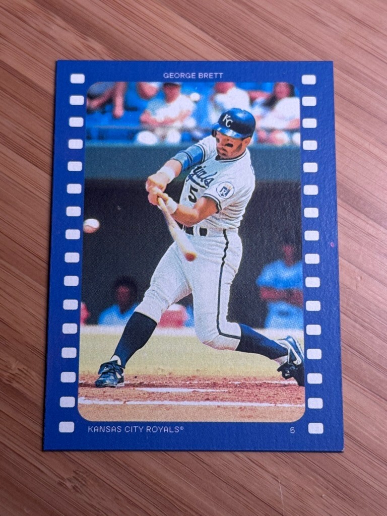 George Brett 2026 Topps Heritage – Ready and Action Kansas City Royals #RA-GB