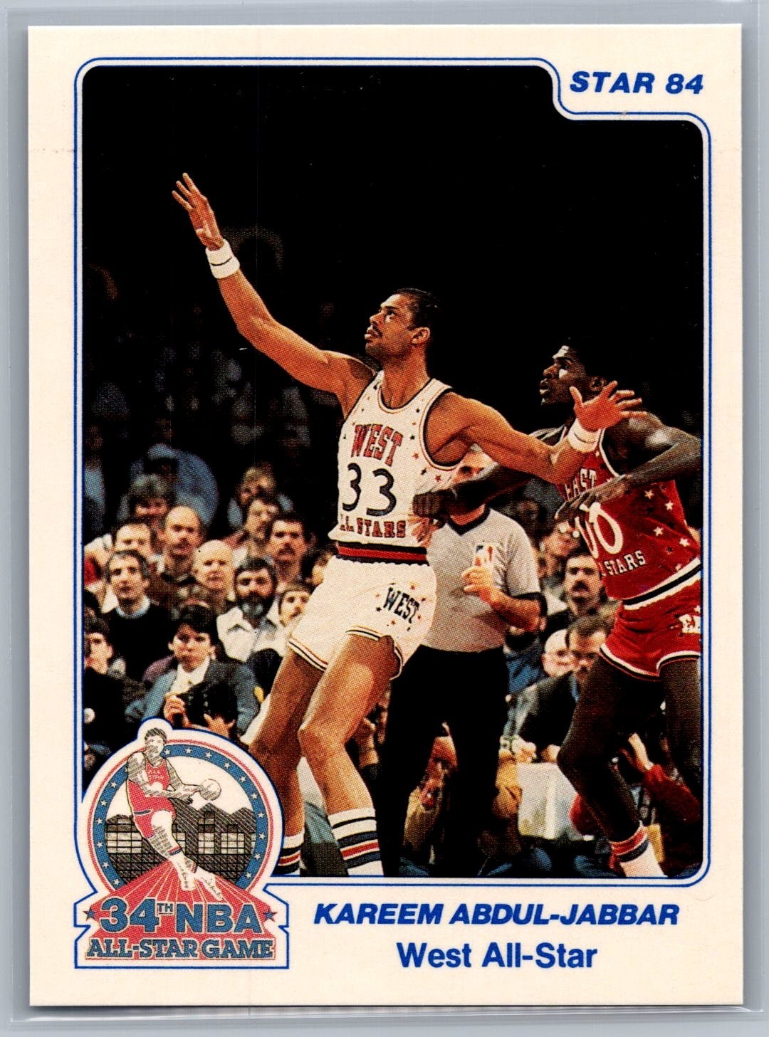 1984 Star – All-Star Game Kareem Abdul-Jabbar #14 – HOF NM