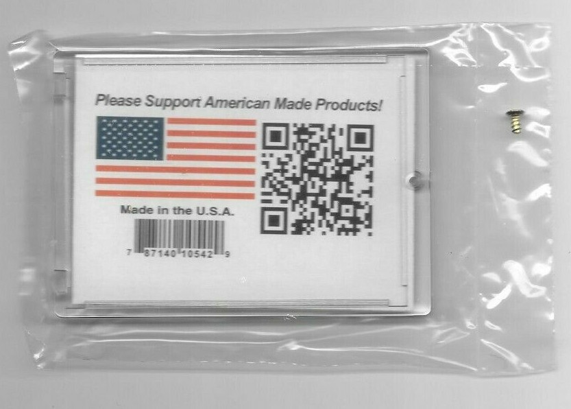 10 PRO-MOLD ONE SCREW SCREWDOWN REGULAR CARD HOLDERS 1 SCREW 20pt ARCHIVAL SAFE