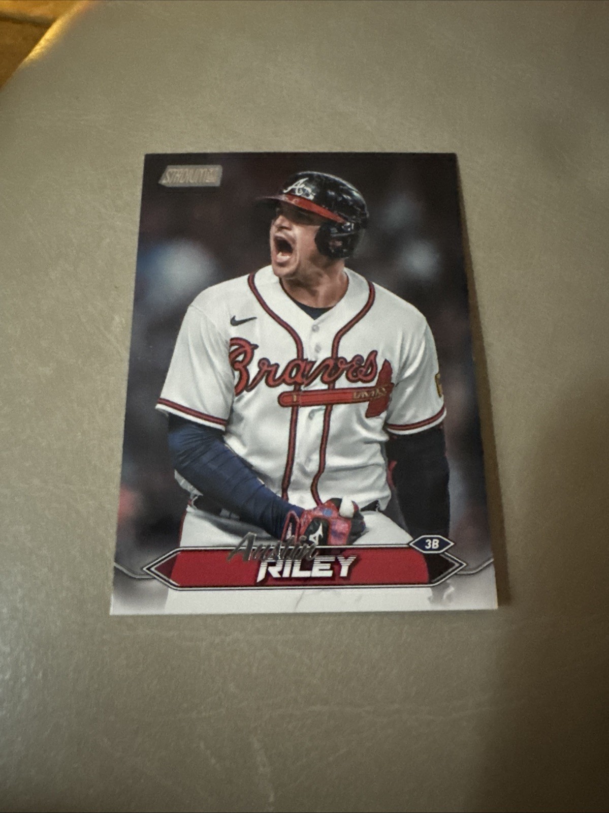 2024 Topps Stadium Club #18 Austin Riley Atlanta Braves