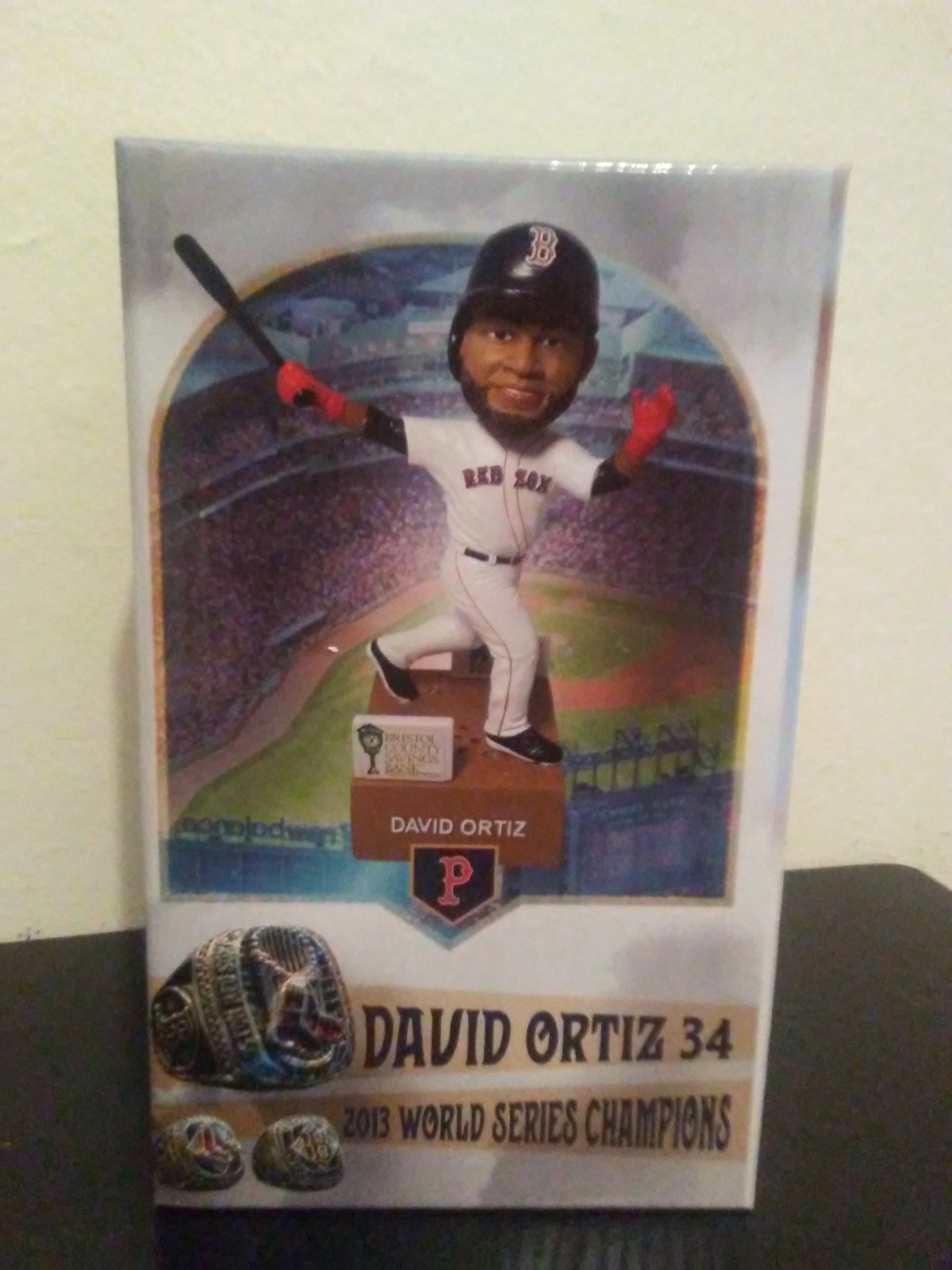 *NEW* David Ortiz Bobblehead – Pawtucket Red Sox 2013 World Series SGA