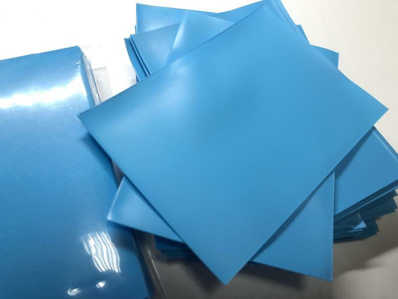 Lenayuyu 300pcs Lightblue Protector Standard MTG Card Sleeves 66x91mm Matte