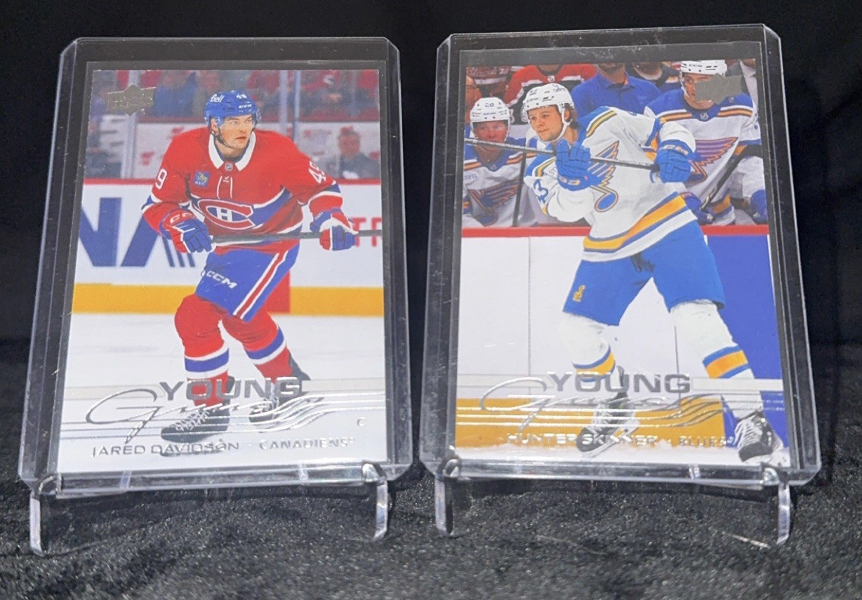 2025-26 Upper Deck Extended Series Full Young Guns & Draft Day Set #701-750