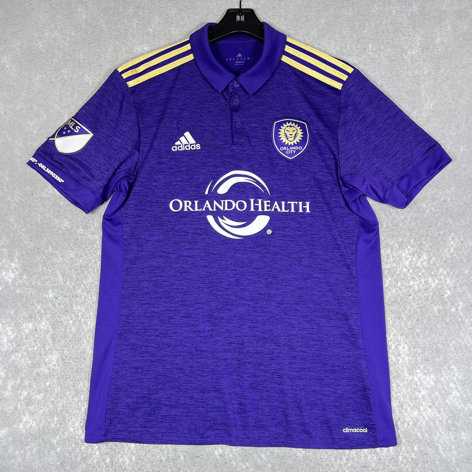 Adidas Orlando City SC Home Jersey #9 Cyle Larin Soccer Football MLS 2015