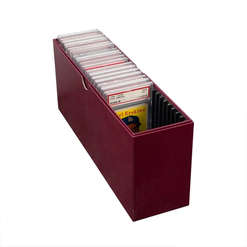 BCW Slotted Graded Card Storage Box for PSA Certified Slabs Case MTG Pokemon +++