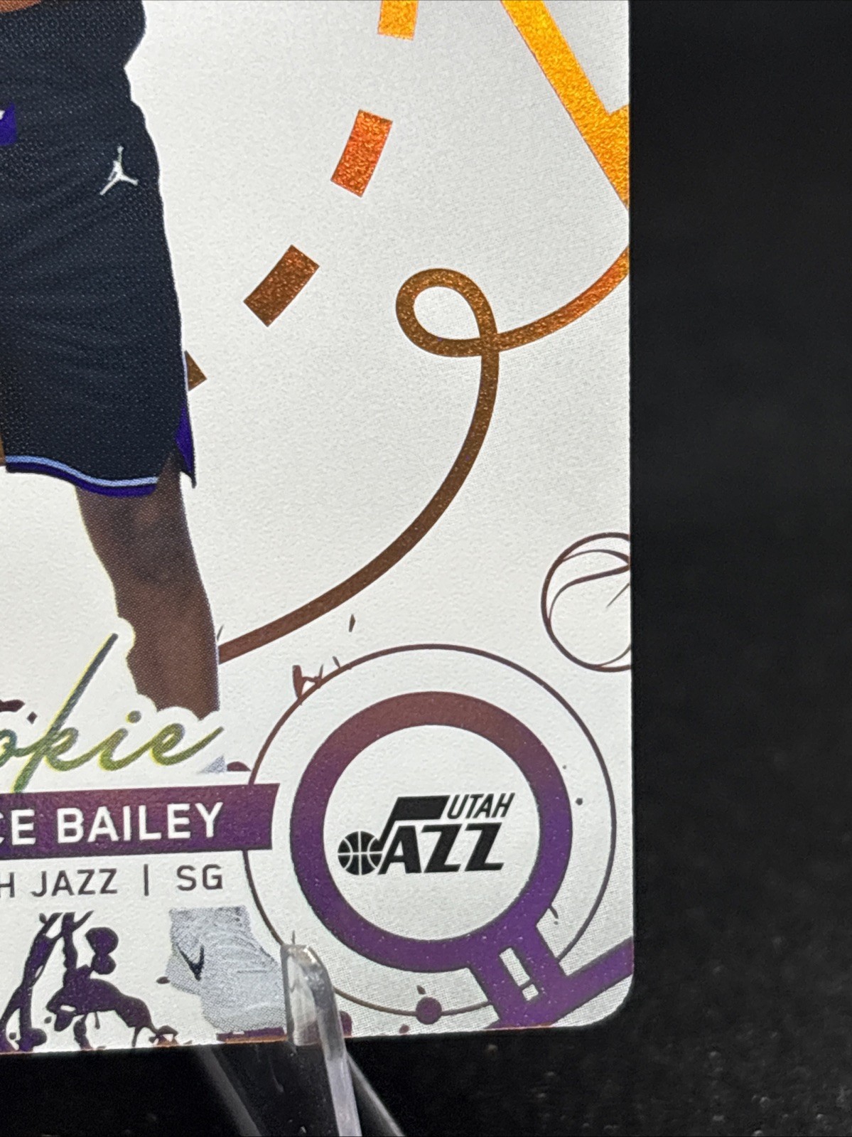 2025-26 Topps Match Attax – Ace Bailey – White Foil – Rookie Card RC #125 Jazz