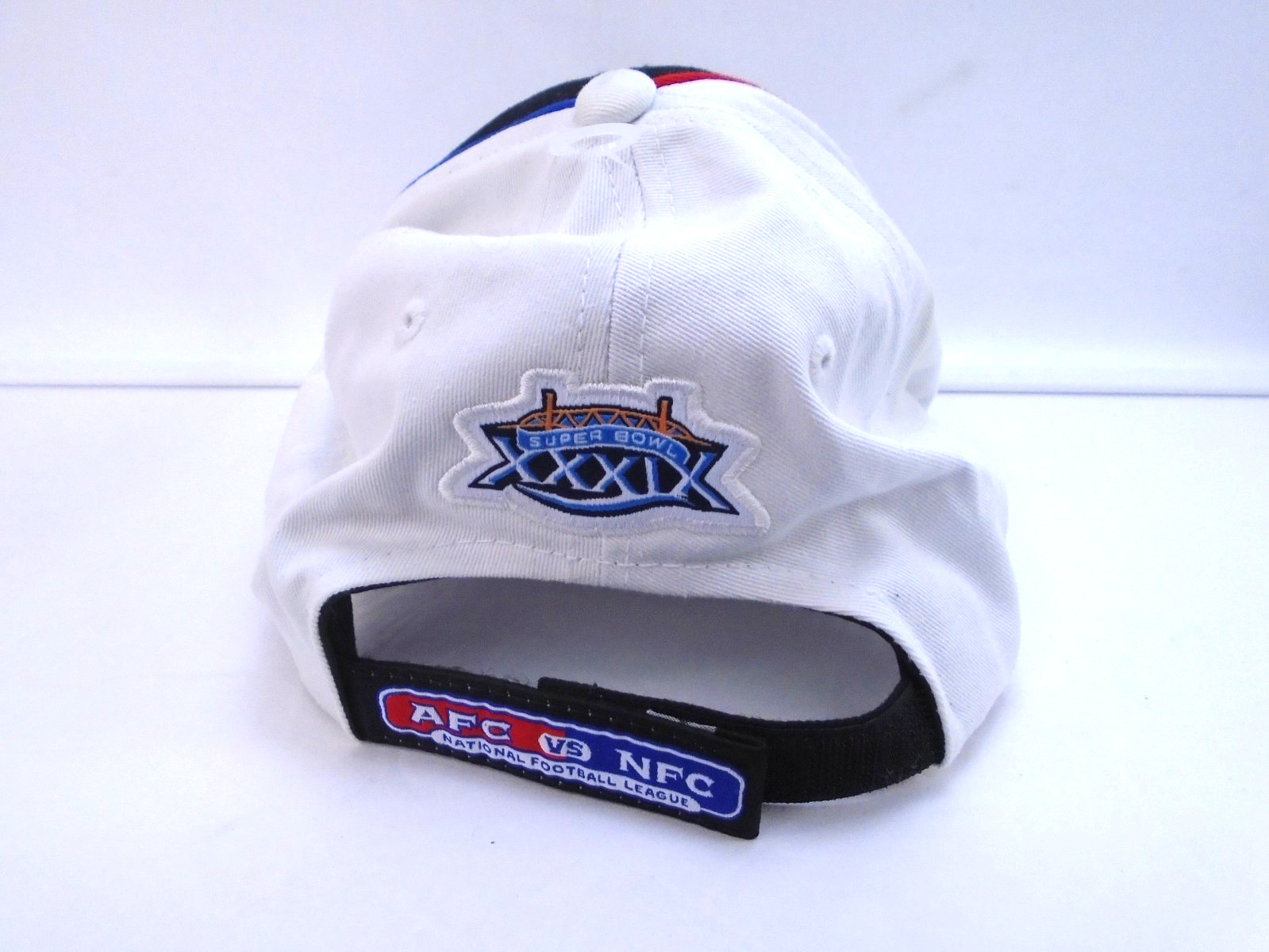 Reebok AFC Vs NFC Eagles Patriots NFL Super Bowl XXXIX Strapback Hat Cap