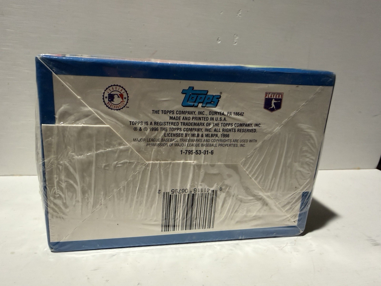 Bazooka 1996 Major League Baseball Complete Set Box Mickey Mantle Card