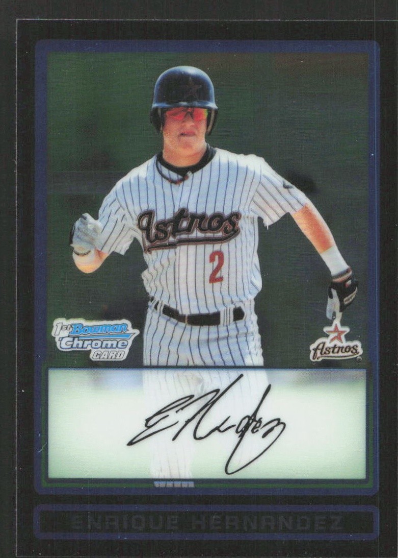 2009 Bowman Draft Picks & Prospects Enrique Hernandez Chrome #BDPP3 1st Card