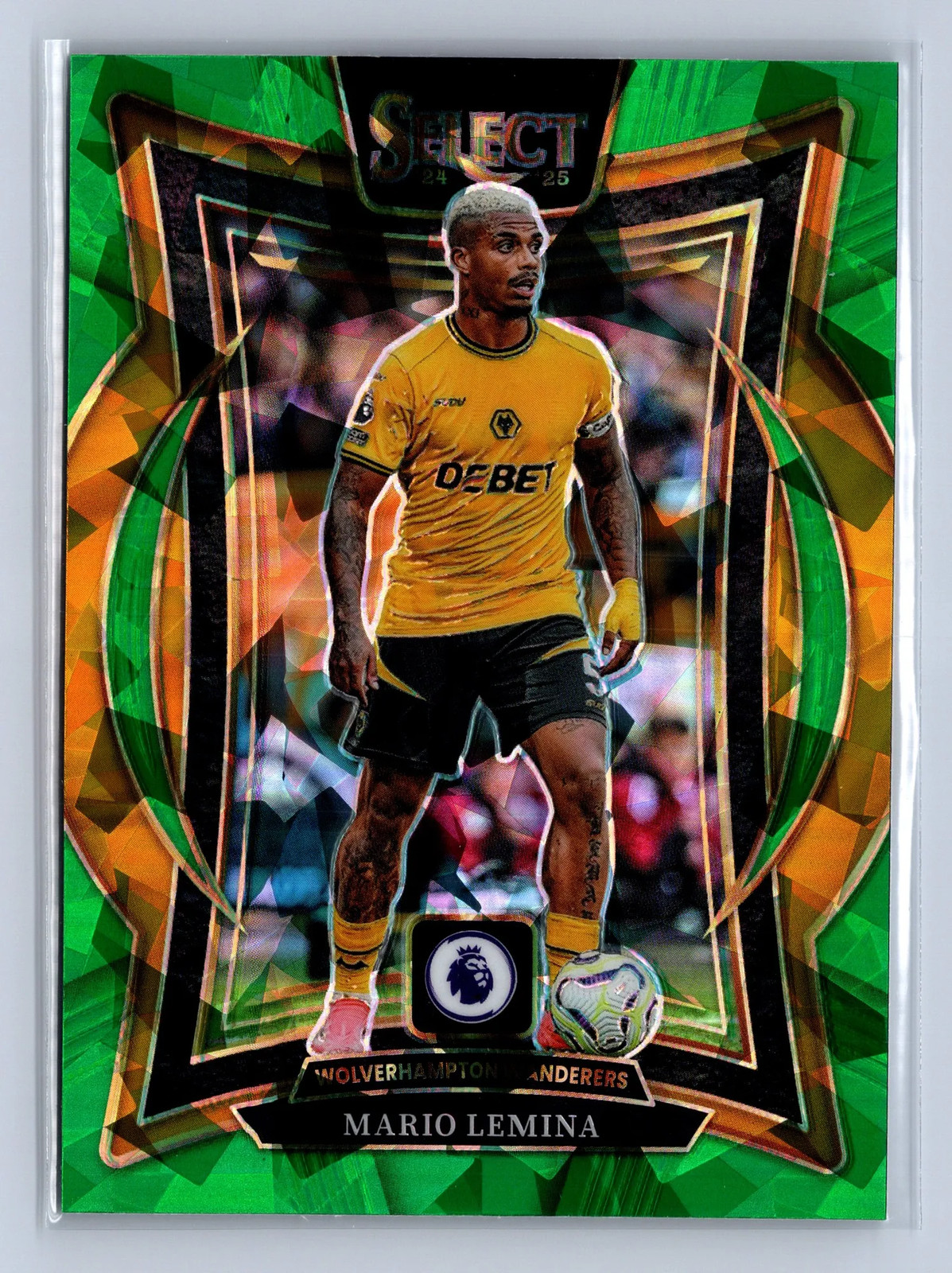 2024-25 Panini Select Mario Lemina Green Ice #30