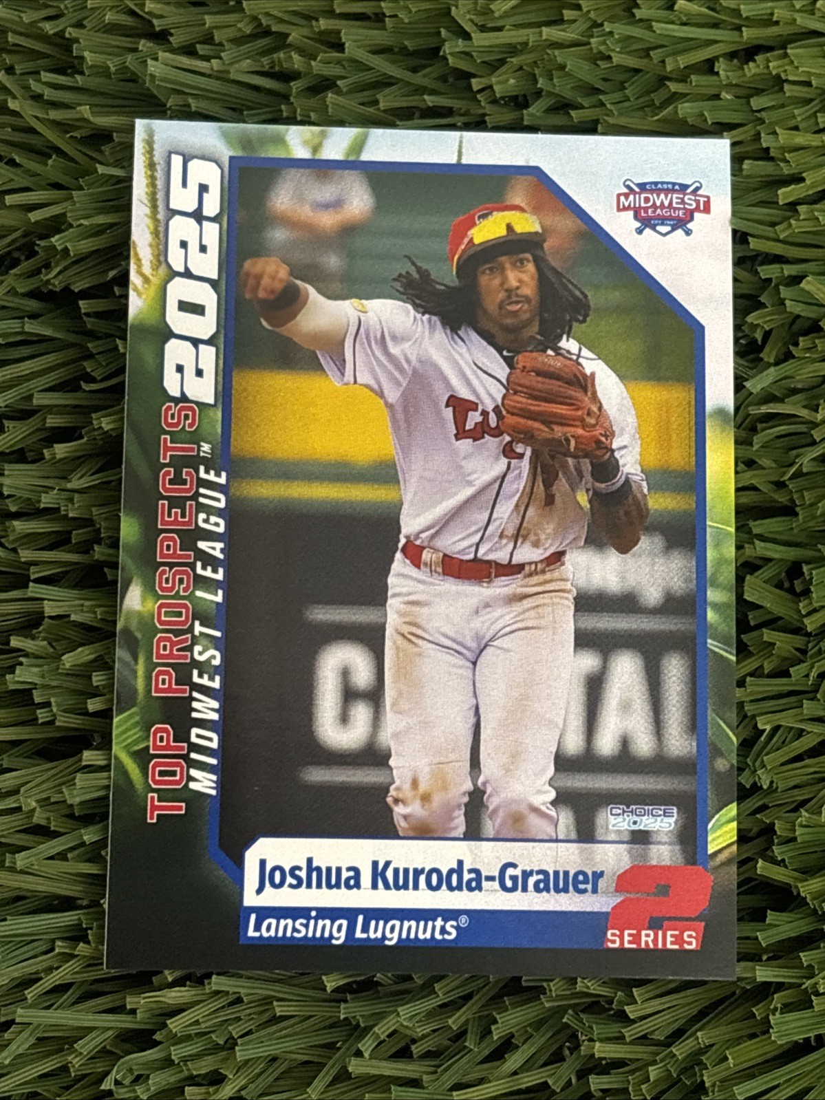 2025 Midwest Top Prospects MWL 2nd Joshua Kuroda Grauer RC Rookie Athletics