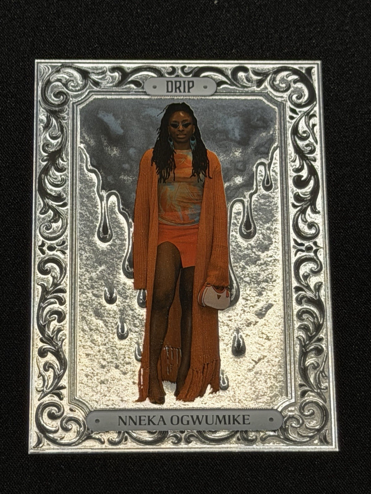 2025 Panini Instant WNBA Drip Nneka Ogwumike Silver #/99 Storm