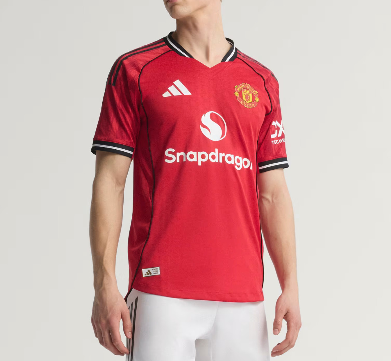 Official Manchester United Authentic 25/26 Authentic Jersey Adidas JI7429