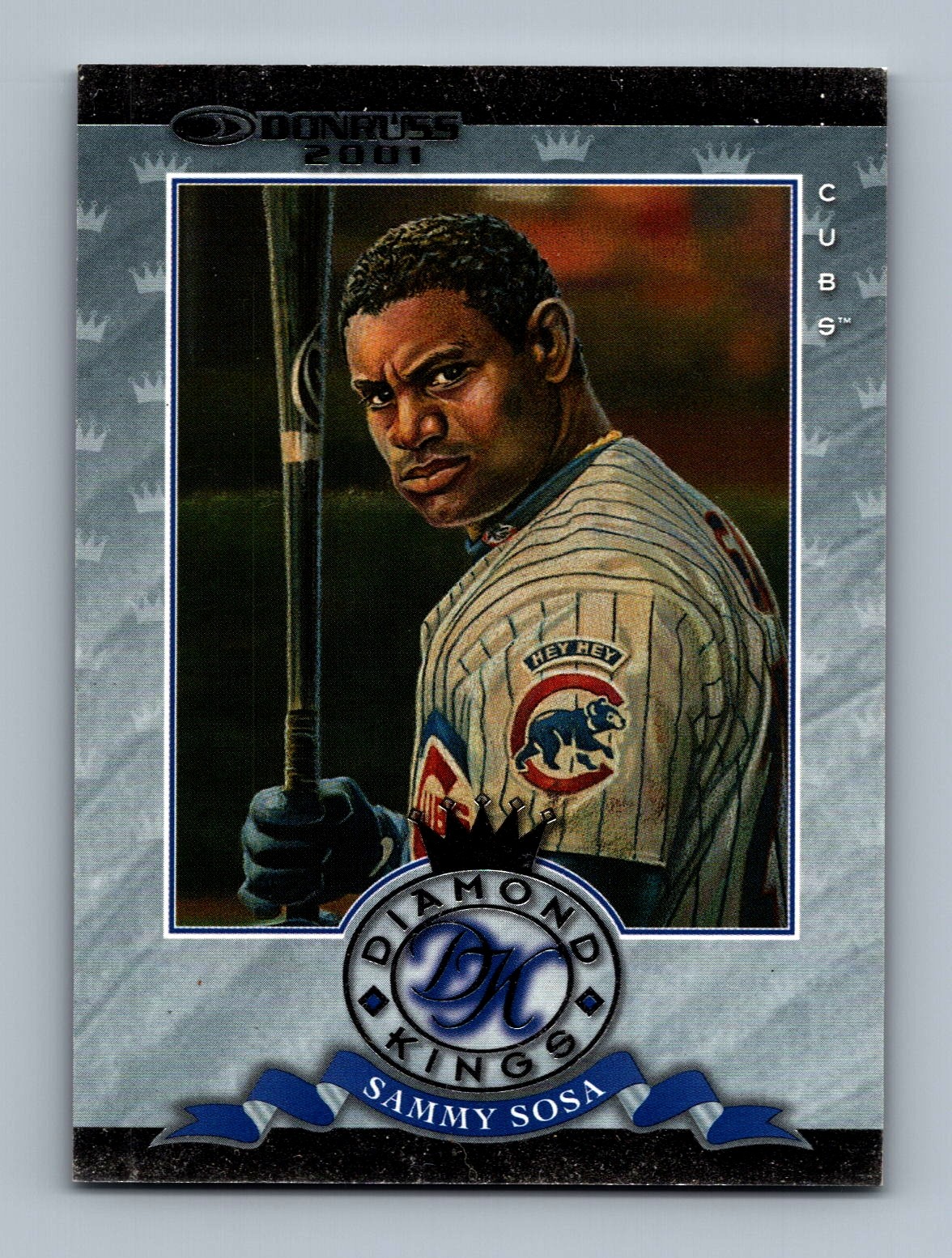 2001 Donruss #DK-13 Sammy Sosa Diamond Kings #/2500