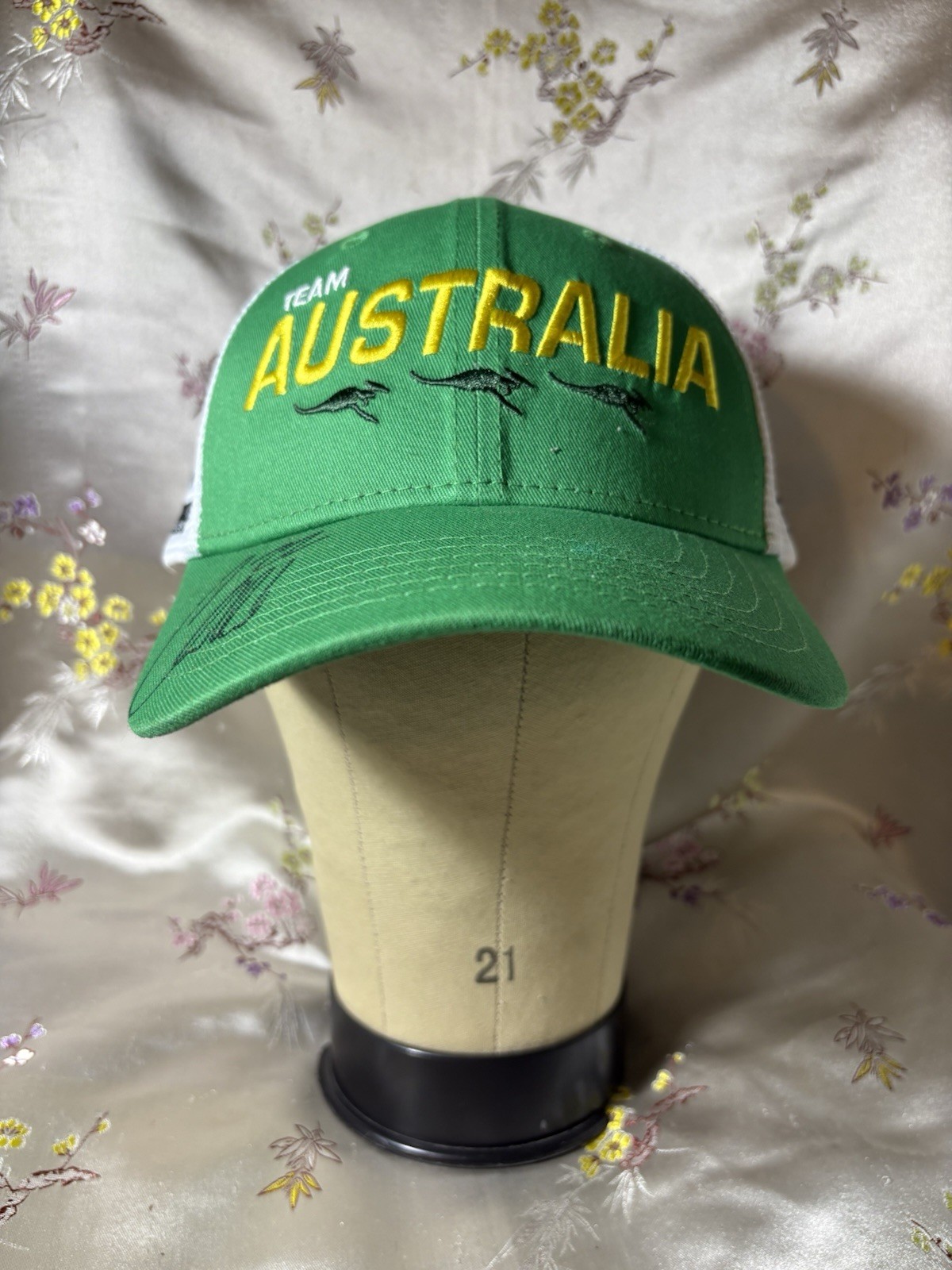 Team AUSTRALIA Autographed Hat