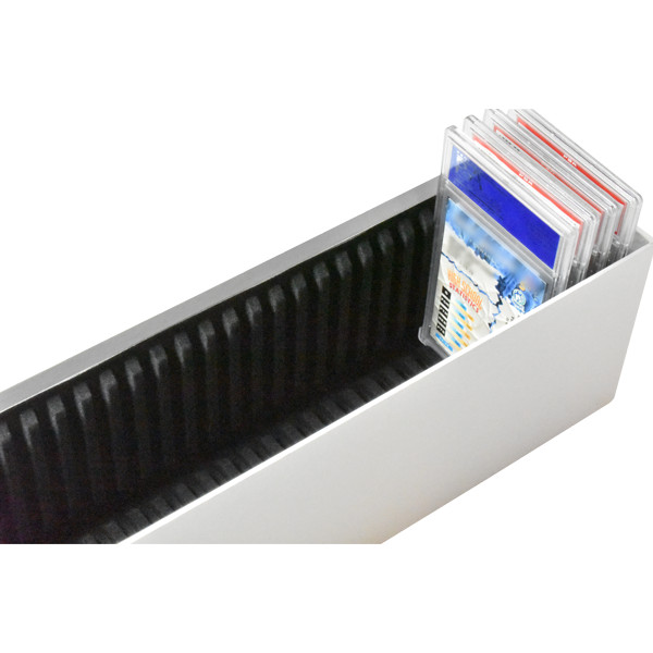 2 Guardhouse Graded Card Slotted Storage Travel Box Container Holds 25 PSA Slabs