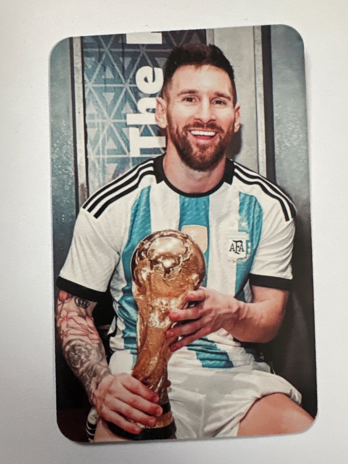 2024 World Football Stars Lionel Messi Argentina Soccer Trading Card #164