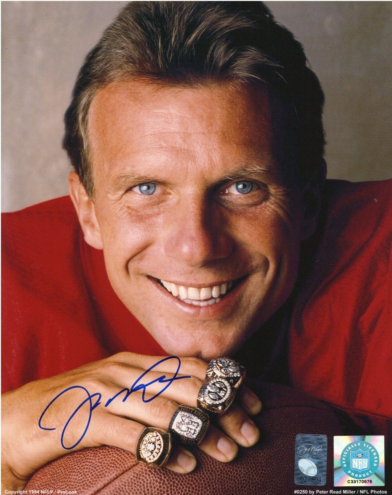 Joe Montana Reproduction signed archival quality photo