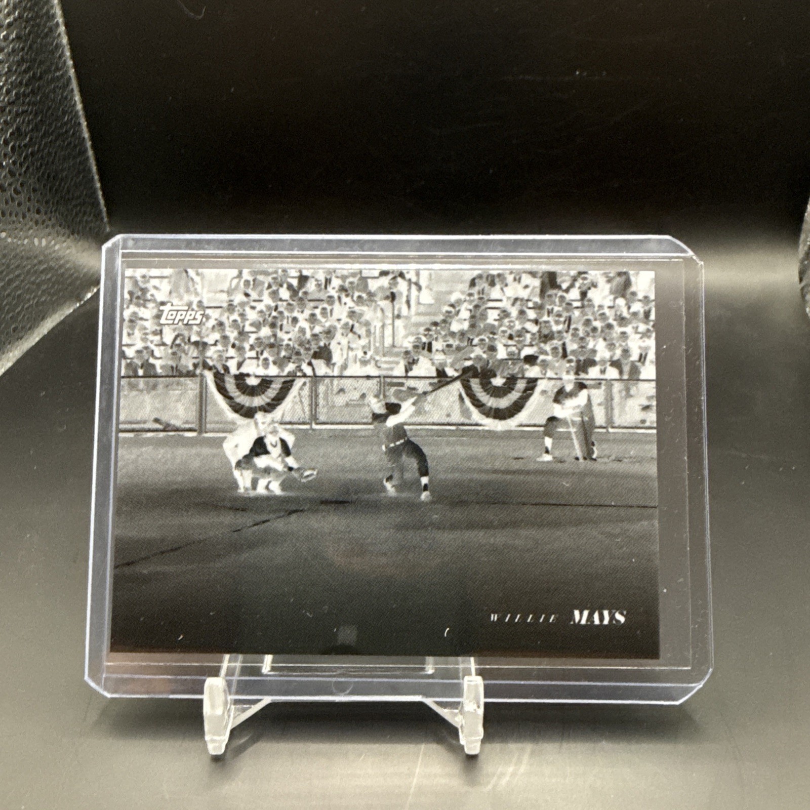 Willie Mays 2022 Topps On Demand Black & White Negative Variation /99 NRMT+ HOF