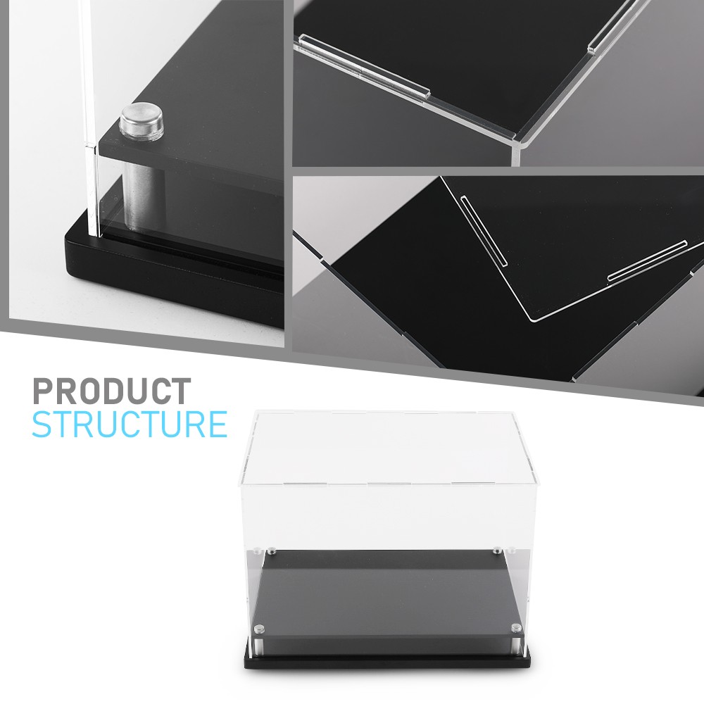 Black Base Riser Stand for Full Size Boxing Glove Holder Box Glove Display Case
