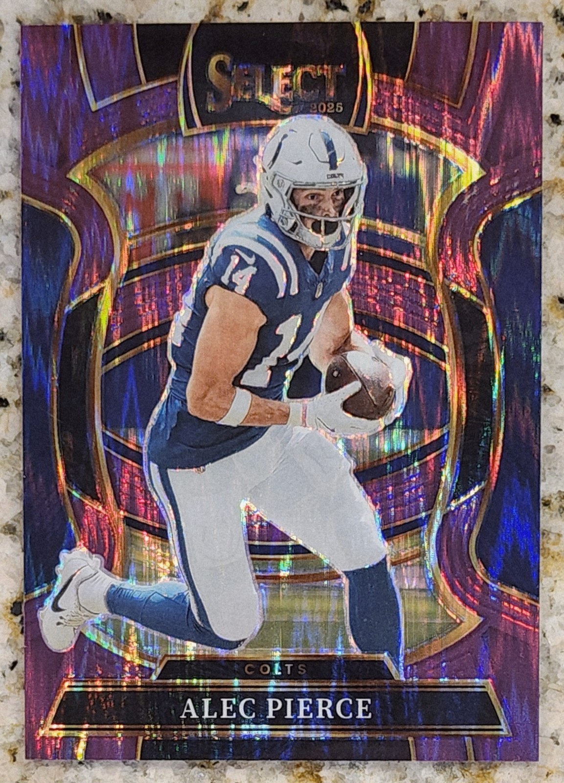 Sports Cards 2025 Panini Select Alec Pierce Purple Shock Prizm Concourse Card…