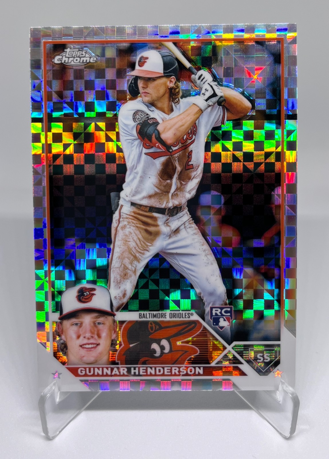 2023 Topps Chrome #2 BAL Gunnar Henderson RC X-Fractor