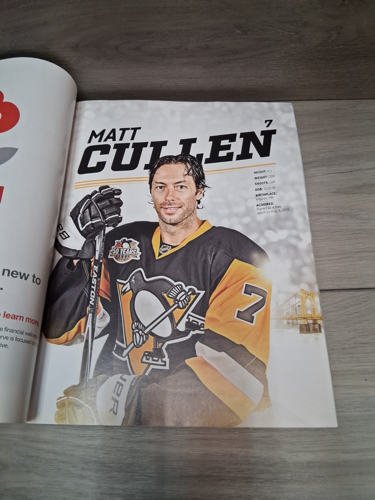 2016-2017 PITTSBURGH PENGUINS YEARBOOK – 50 Years – 1967-2017